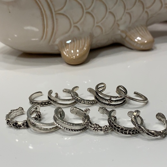 Jewelry - 🌟Toe Rings - lot of 10